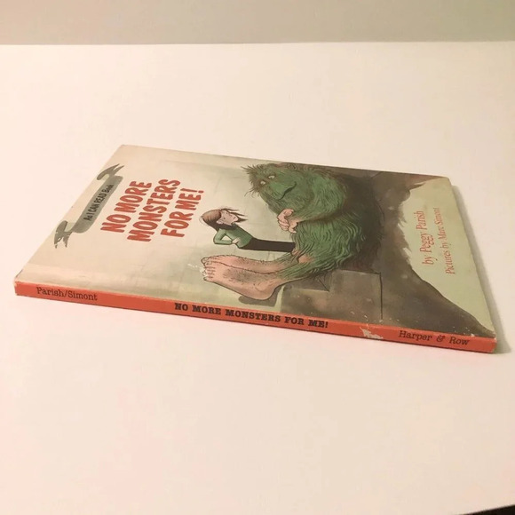 Vtg 1981 No More Monsters For Me An I Can Read Book by Peggy Parish HC - Picture 4 of 15